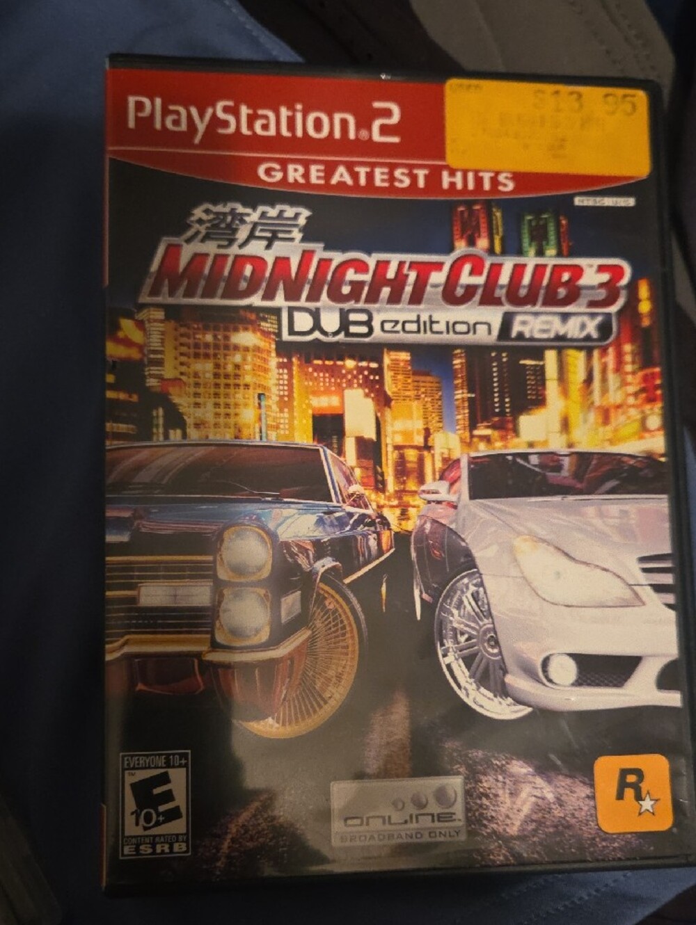 Sony PlayStation 2 TMNT & Midnight Club 3 Game Case Bundle - Black & Red - Picture 3 of 3